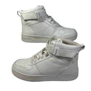 Nautica High-Top White Sneakers Mens 9 Shoes Casual Footwear